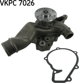 SKF VKPC 7026 - Водяний насос autozip.com.ua