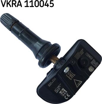 SKF VKRA 110045 - Датчик частоти обертання колеса, контроль тиску в шинах autozip.com.ua
