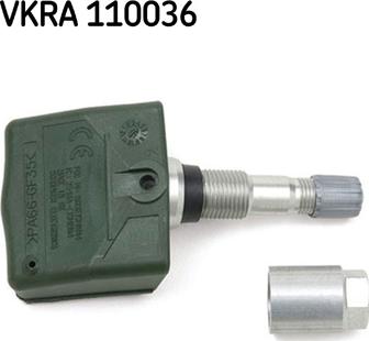 SKF VKRA 110036 - Датчик частоти обертання колеса, контроль тиску в шинах autozip.com.ua