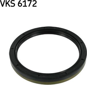 SKF VKS 6172 - Ущільнене кільце валу, підшипник маточини колеса autozip.com.ua