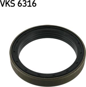 SKF VKS 6316 - Ущільнене кільце валу, підшипник маточини колеса autozip.com.ua