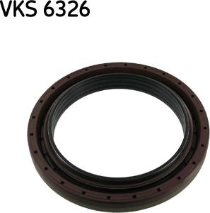 SKF VKS 6326 - Ущільнене кільце валу, підшипник маточини колеса autozip.com.ua