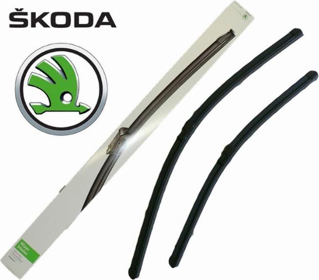 Skoda 5JB998001 - 1 set aerodynamic wiper blades autozip.com.ua