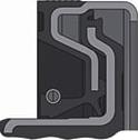 SKT 412312-VN - Ущільнююче кільце, сальник, маточина колеса autozip.com.ua