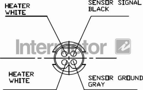 INTERMOTOR 64413 - Лямбда-зонд, датчик кисню autozip.com.ua