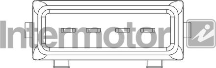INTERMOTOR 19437 - Датчик потоку, маси повітря autozip.com.ua