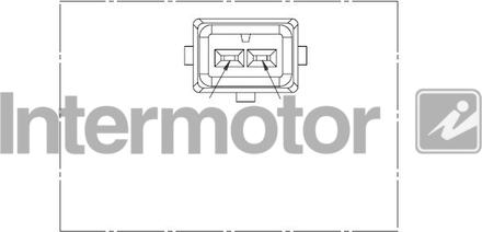 INTERMOTOR 19053 - Датчик імпульсів, колінчастий вал autozip.com.ua