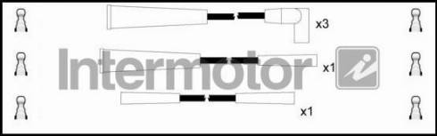 INTERMOTOR 73461 - Комплект проводів запалювання autozip.com.ua