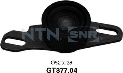 SNR GT377.04 - Натяжна ролик, ремінь ГРМ autozip.com.ua