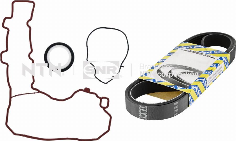 SNR KA859.70 - Поликлиновий ремінний комплект autozip.com.ua