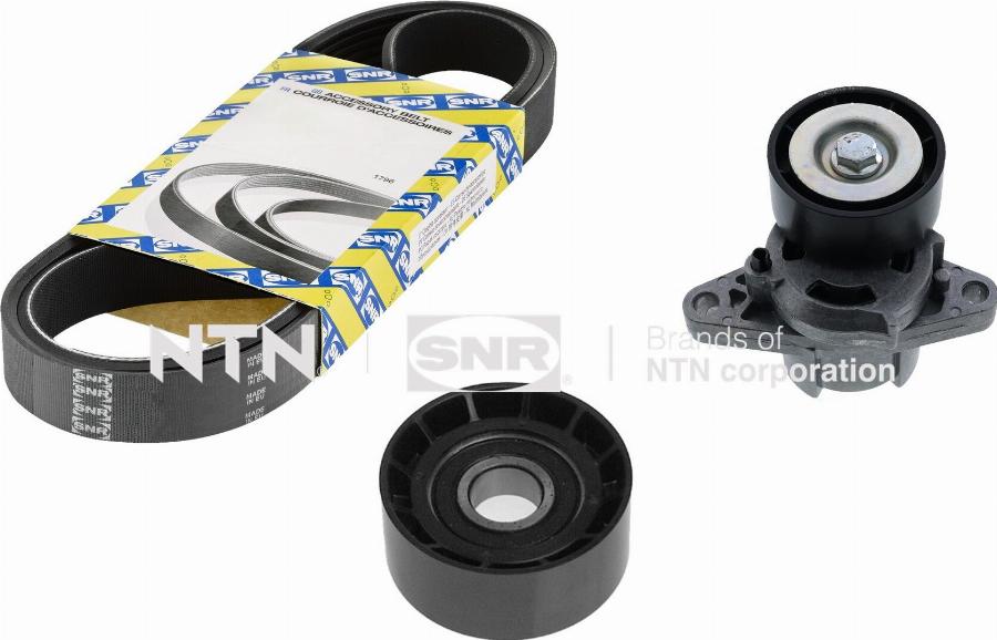 SNR KA855.47 - Поликлиновий ремінний комплект autozip.com.ua