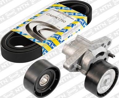 SNR KA855.19 - Поликлиновий ремінний комплект autozip.com.ua