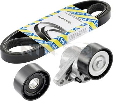 SNR KA855.12 - Поликлиновий ремінний комплект autozip.com.ua