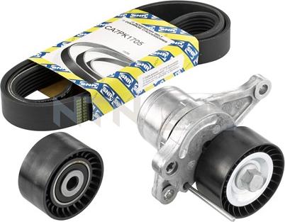 SNR KA855.24 - Поликлиновий ремінний комплект autozip.com.ua