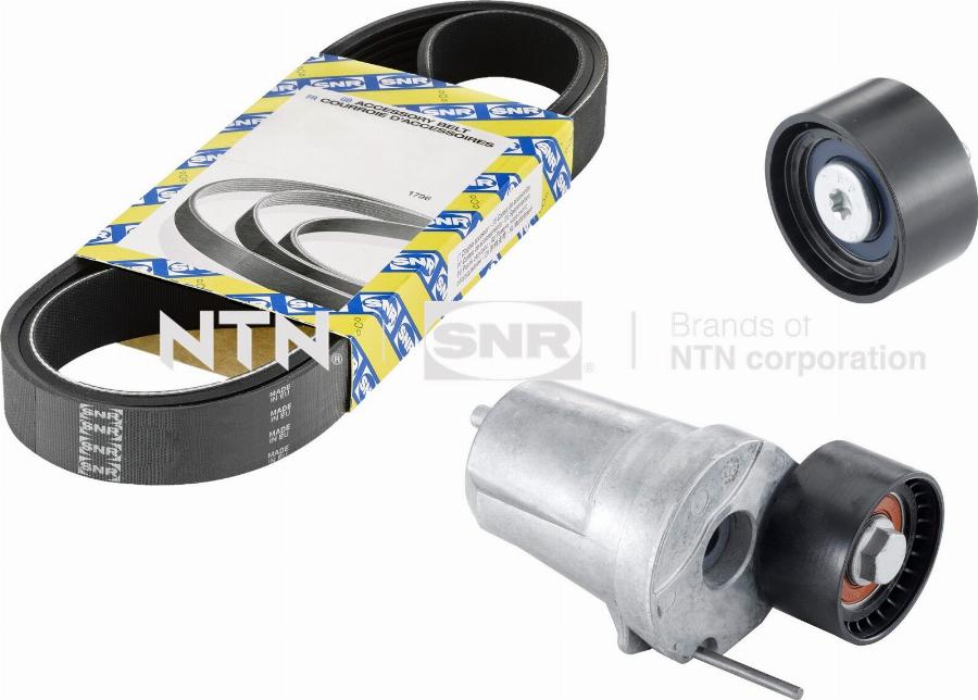 SNR KA850.10 - Поликлиновий ремінний комплект autozip.com.ua