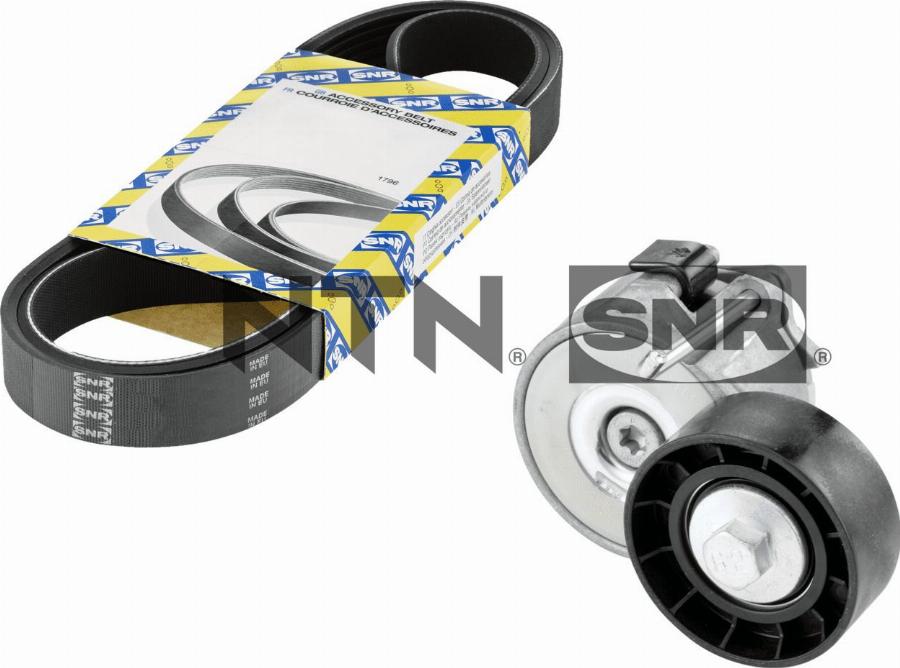 SNR KA858.06 - Поликлиновий ремінний комплект autozip.com.ua