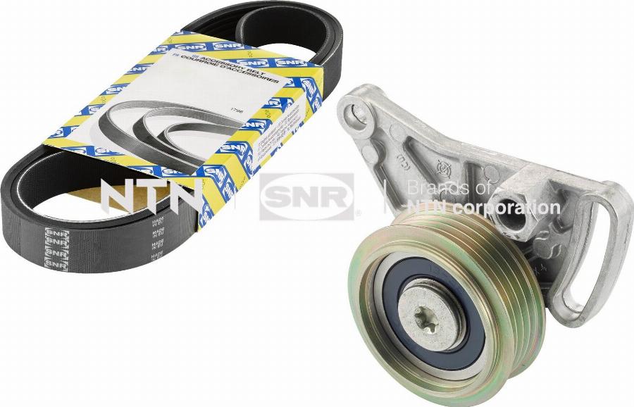 SNR KA857.40 - Поликлиновий ремінний комплект autozip.com.ua