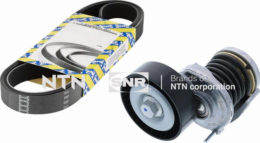 SNR KA857.52 - Поликлиновий ремінний комплект autozip.com.ua