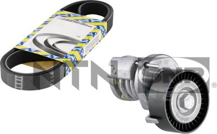SNR KA857.11 - Поликлиновий ремінний комплект autozip.com.ua