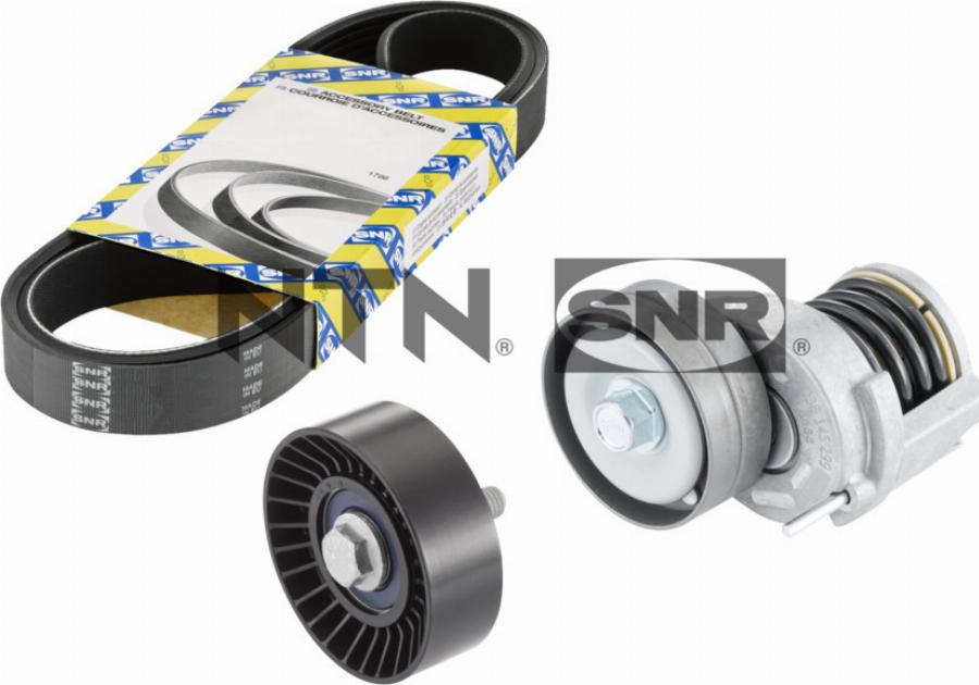SNR KA857.29 - Поликлиновий ремінний комплект autozip.com.ua