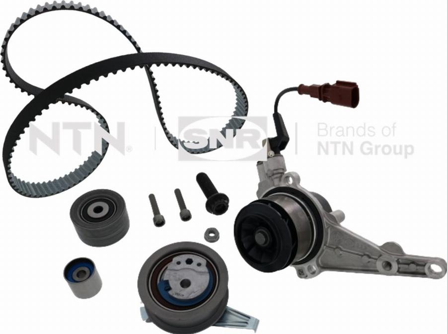 SNR KDP457.860S - Водяний насос + комплект зубчатого ременя autozip.com.ua