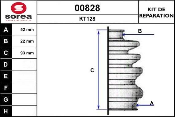 SNRA 00828 - Пильник, приводний вал autozip.com.ua