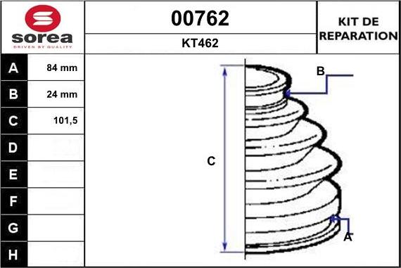 SNRA 00762 - Пильник, приводний вал autozip.com.ua