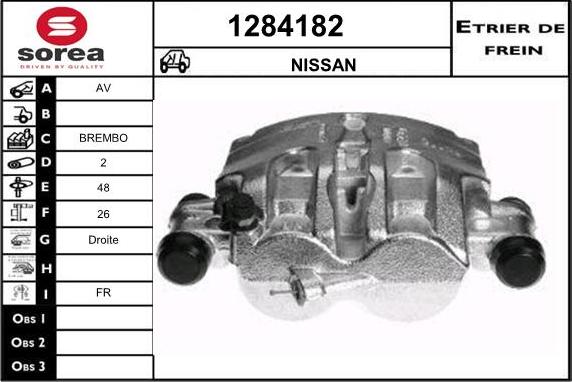 SNRA 1284182 - Гальмівний супорт autozip.com.ua