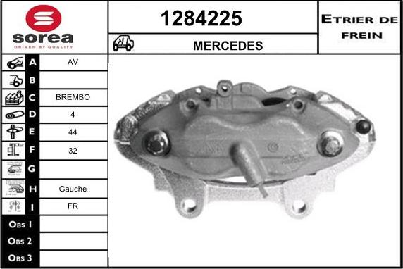 SNRA 1284225 - Гальмівний супорт autozip.com.ua