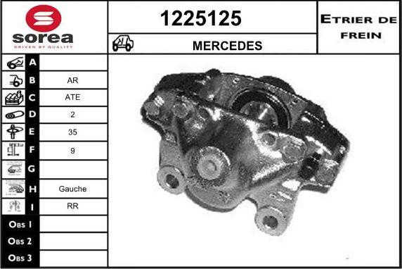 SNRA 1225125 - Гальмівний супорт autozip.com.ua