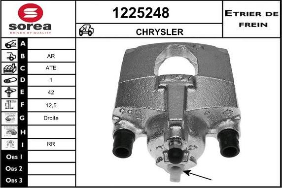 SNRA 1225248 - Гальмівний супорт autozip.com.ua