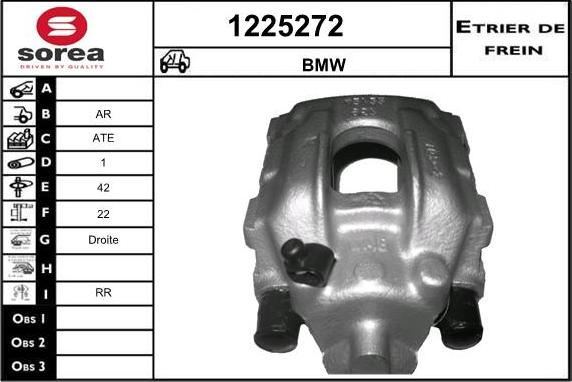 SNRA 1225272 - Гальмівний супорт autozip.com.ua