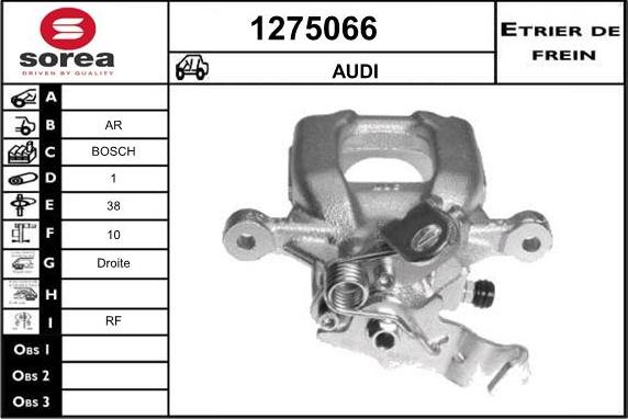 SNRA 1275066 - Гальмівний супорт autozip.com.ua