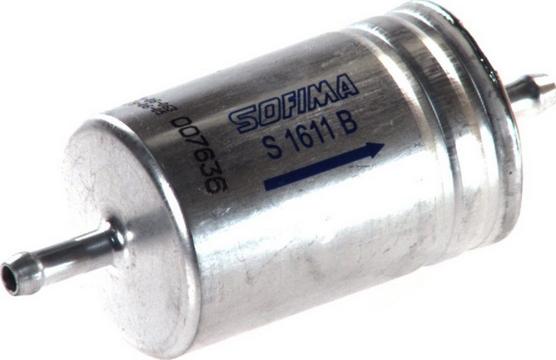 Sofima S 1611 B - Паливний фільтр autozip.com.ua