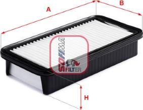 Sofima S 3363 A - Повітряний фільтр autozip.com.ua