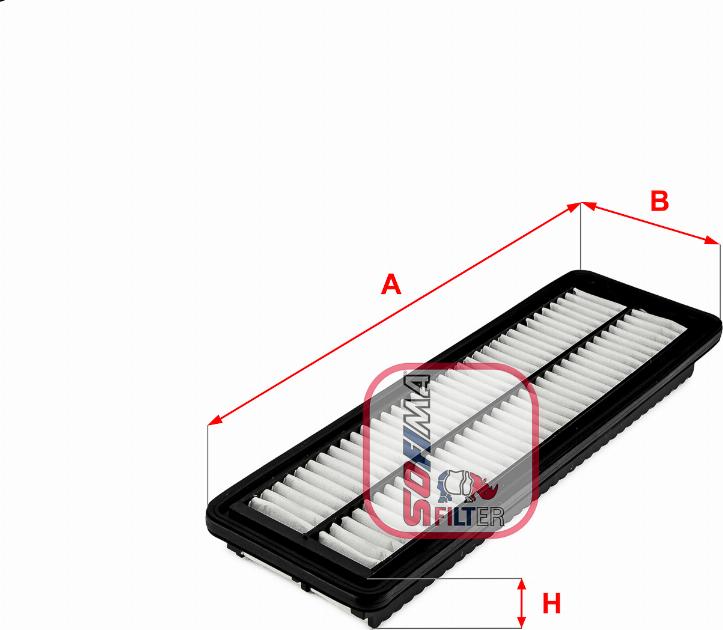 Sofima S 3726 A - Повітряний фільтр autozip.com.ua