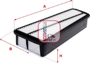 Sofima S 3A86 A - Повітряний фільтр autozip.com.ua