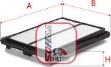 Sofima S 3D11 A - Повітряний фільтр autozip.com.ua