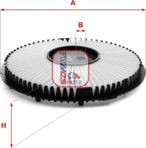 Sofima S 7E44 A - Повітряний фільтр autozip.com.ua