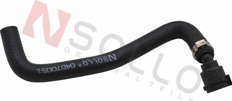SOLLO 04D70051 - Шланг радіатора autozip.com.ua