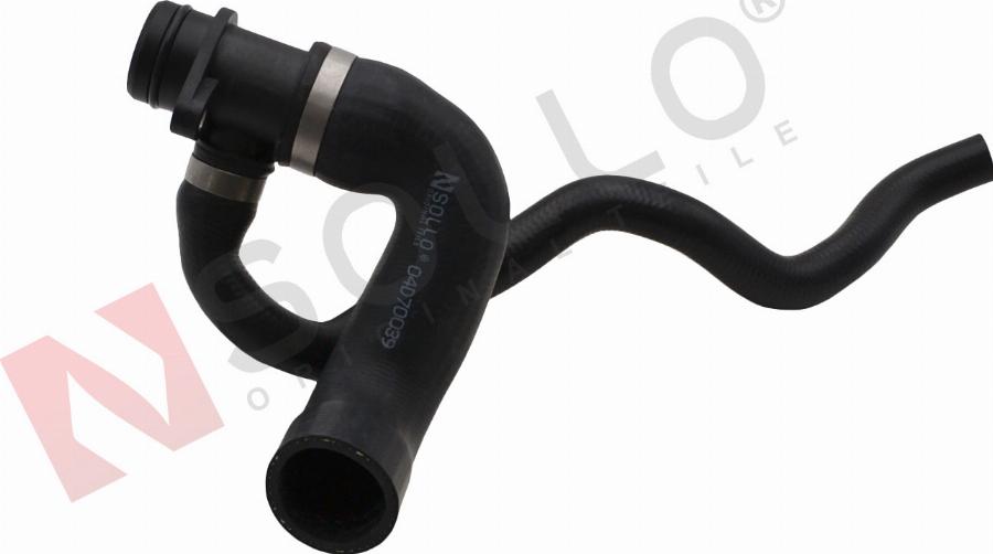 SOLLO 04D70039 - Шланг радіатора autozip.com.ua