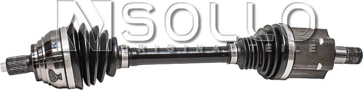 SOLLO 02F10051 - Приводний вал autozip.com.ua