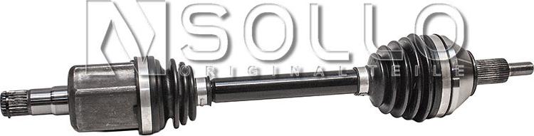 SOLLO 02F10021 - Приводний вал autozip.com.ua