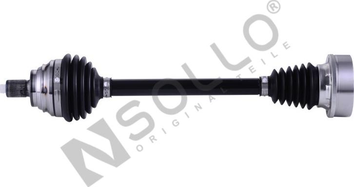 SOLLO 02F10161 - Приводний вал autozip.com.ua