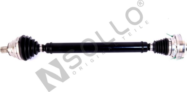 SOLLO 02F11152 - Приводний вал autozip.com.ua