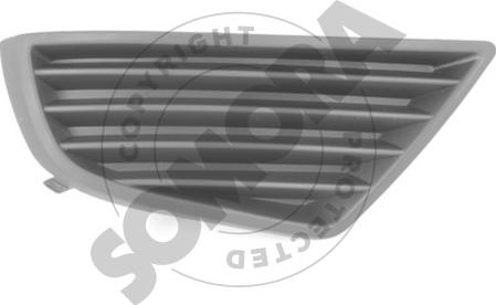 Somora 095326R - Решітка вентилятора, буфер autozip.com.ua