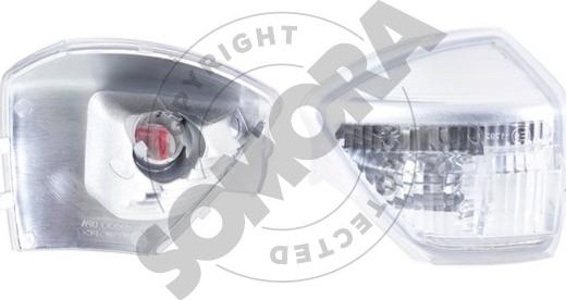 Somora 097256BM - Бічний ліхтар, покажчик повороту autozip.com.ua