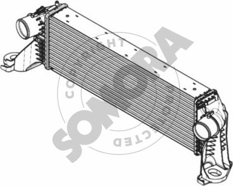 Somora 086345 - Интеркулер autozip.com.ua