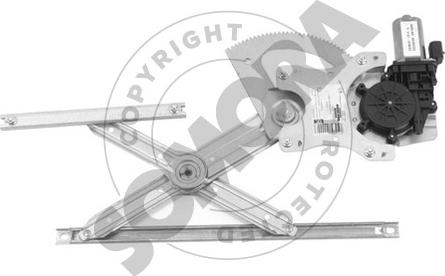 Somora 130758 - Підйомний пристрій для вікон autozip.com.ua