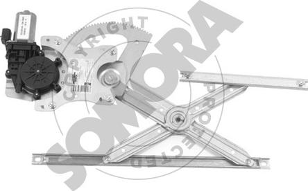 Somora 130757 - Підйомний пристрій для вікон autozip.com.ua